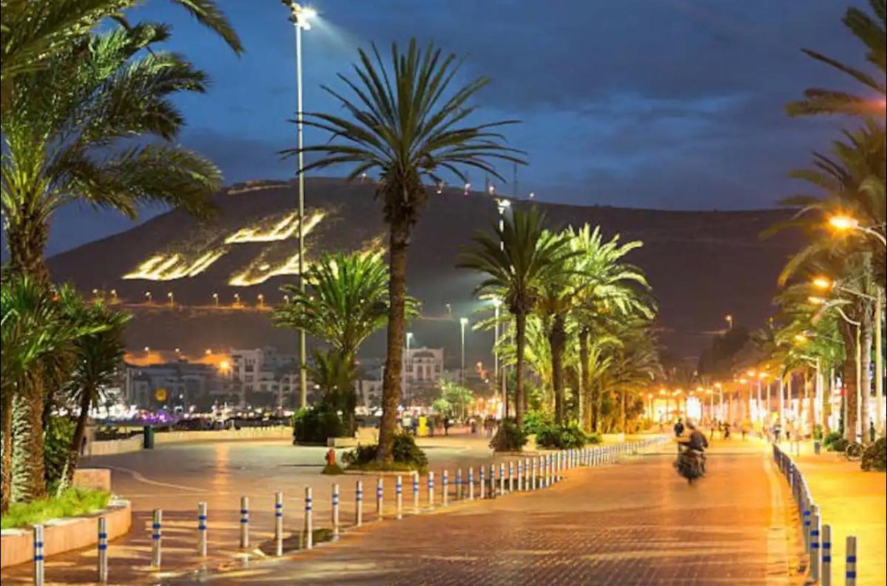 Villa Jaccuzi Face A L'Ocean - Agadir Beach City Экстерьер фото