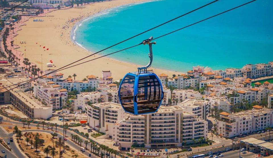 Villa Jaccuzi Face A L'Ocean - Agadir Beach City Экстерьер фото